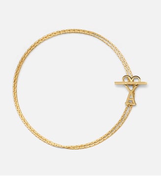 Collier Chaîne Ami de Coeur 2 En 1 unisexe - AMI Paris - Or