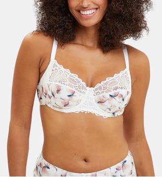 Soutien-gorge Flora - Sans Complexe - Beige et bleu