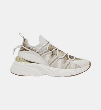 Sock-sneakers à imprimé python - Liu Jo - Blanc