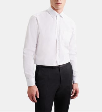 Chemise d'affaires 1/1 Regular Col Kent - Seidensticker - Blanc