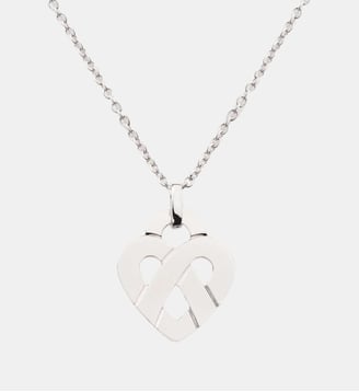 Pendentif Cœur Entrelacé - Poiray - Or blanc