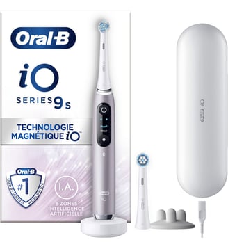 Brosse à dents électrique IO9s Serie s rose quartz - Oral B - Standard