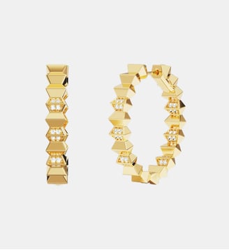 Boucles D'Oreilles Up and Down - APM Monaco - Jaune