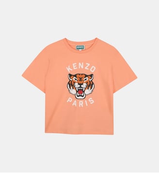 T-shirt imprime - Kenzo Kids - Light peach