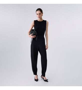 Combinaison longue en maille - Liu Jo - Noir