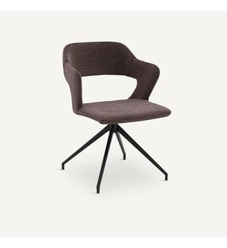 Fauteuil de table pivotant Asyar - AM.PM - Muscade