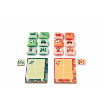 RANGE QUI PEUT ! JEU COOPERATIF - Lilliputiens - Multicolore