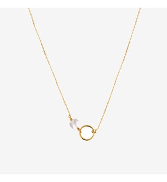 Collier doré amethyste - FIDJI Caroline Najman