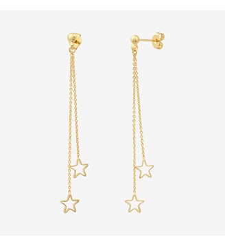 Boucles d'oreilles dorées petit modèle - cassiopee - Caroline Najman - Doré