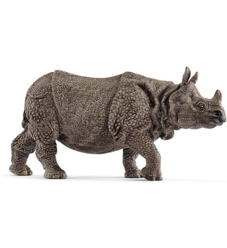 Rhinocéros indien - Schleich - Neutre