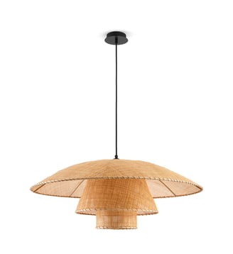 Suspension en rotin Ø80 cm La Redoute Interieurs