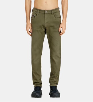 Slim Regular Waist 2062 D-Strukt Joggjeans® - Diesel - Kaki