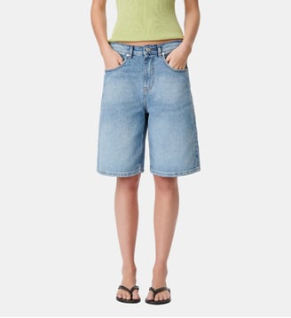 Bermuda en jean - Ikks - Bleu