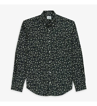 Chemises manches longues en coton Charles Serge Blanco