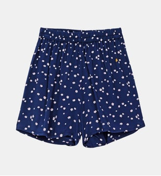 Pyjama imprimé floral ZIA - La Petite Etoile - Bleu