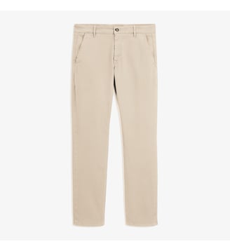 Pantalon chino 702 coupe droite - Serge Blanco - Travertin