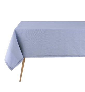 Nappe Nuances 50% coton - 50% lin - Le Jacquard Francais - Bleu denim