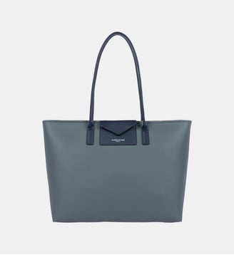 Sac cabas épaule Maya Double KBA - Lancaster - Bleu givre