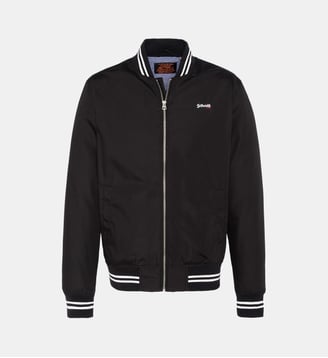 Blouson varsity - Schott - Noir