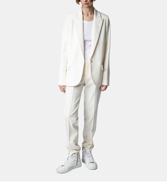 Pantalon Prune - Zadig&Voltaire - Blanc craie