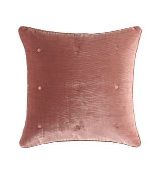 Housse de coussin en soie Yves Delorme
