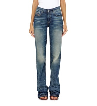 Regular Jeans Regular Waist D-Heel - Diesel - Bleu moyen