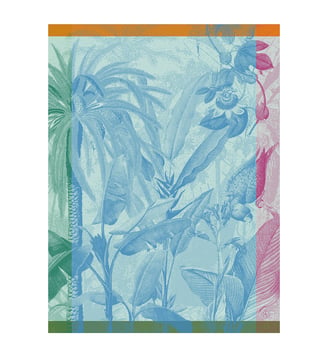 Torchon Équateur - Le Jacquard Francais - Ara