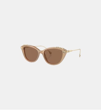 Lunettes de soleil Œil de chat SK6010 - Swarovski - Beige opalescent