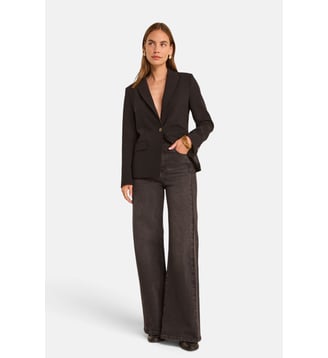 Jean Wide Leg À Strass Savana - Maison 123 - Noir