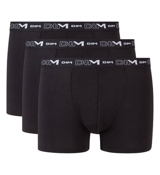 lot de 3 boxers coton stretch-Noir-M - Dim - Noir