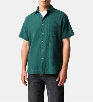Chemise plate en coton Adams - Rodd & Gunn - Forest green