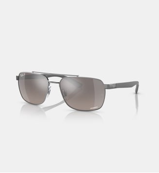 Lunettes de soleil Rectangulaire RB3701 RB3701 Polarized+ Lenses - Ray Ban - Ivoire foncé