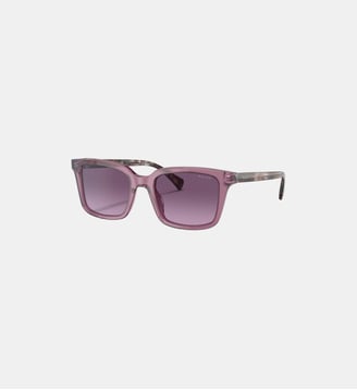 Lunettes de soleil Pillow RA5287 - Polo Ralph Lauren - Violet transparent brillant