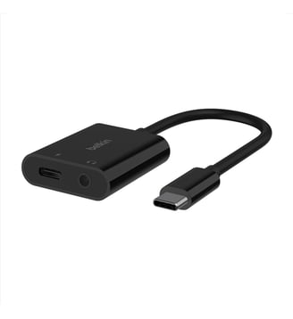 Adaptateur USB C USB-C + Jack Audio - Belkin - Standard