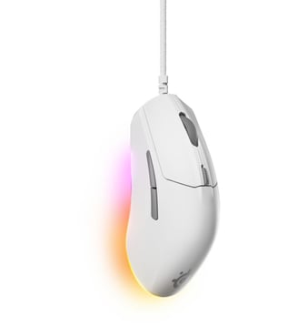 Souris Gamer Filaire Rival 3 Gen 2 Blanche - Steel Series&nbsp; - Blanc