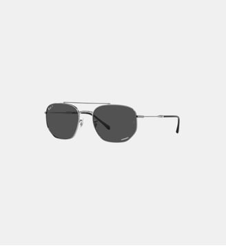 Lunettes de soleil Irrégulier RB3707 RB3707 Polarized+ Lenses - Ray Ban - Gris métal