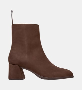 Bottines Kora cuir - Camper - Marron foncé