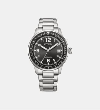 Montre automatique Platform Noir NJ0190-51E - Citizen - Argenté