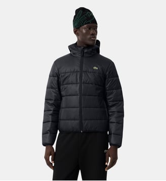 Doudoune matelassée déperlante - Lacoste - Noir