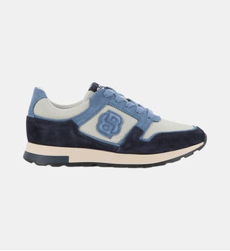 Baskets basses à lacets - BOSS Kidswear - Bleu cargo