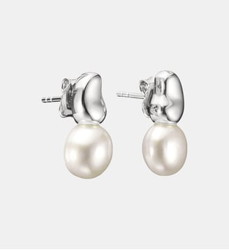 Clous d’oreilles perle - Thomas Sabo - Argent