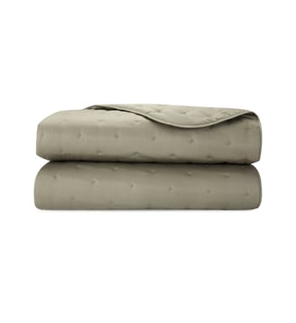 Couvre lit en satin Yves Delorme