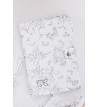 Housse de carnet - Imprimé toile de jouy Tartine Et Chocolat