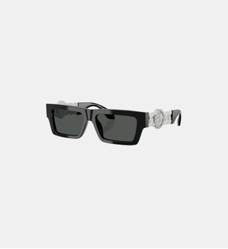 Lunettes de soleil Rectangulaire VE4484BU - Versace - Argent