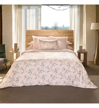 Housse De Couette Nature - Anne de Solène - Rose clair