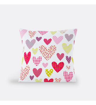 Taie d'oreiller enfant, Coeur Liberté - So'Home - Multicolore
