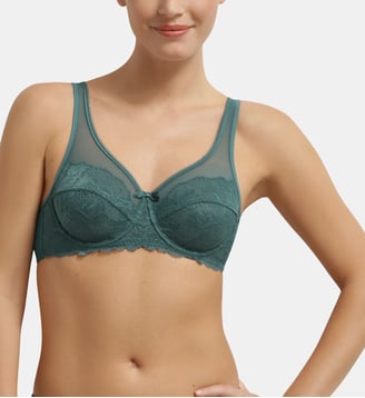 Soutien-gorge emboitant dentelle et tulle Generous Essentiel Dim