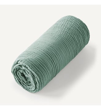 Drap-housse enfant gaze de coton bio AM.PM