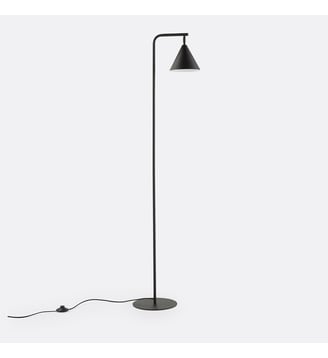 Lampadaire orientable en métal fer - La Redoute Interieurs - Noir