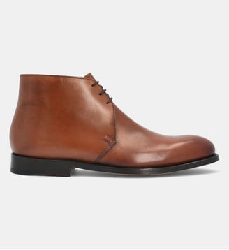 Bottine boots ayr - cuir lisse - Bowen - Marron